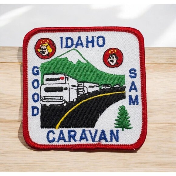 Idaho Good Sam Club Caravan Patch RV Travel Convoy Mountain Highway Embroidered - Picture 1 of 6